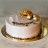 Подложка для торта круглая золото, 30 см